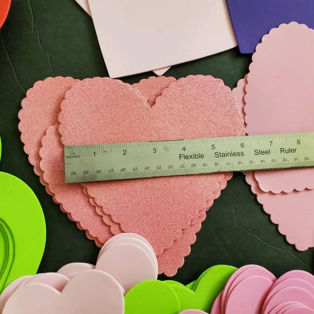 Hearts - Craft Foam - 100+ Hearts